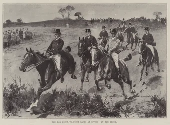 The Bar Point-to-Point Races at Epping, at the Brook